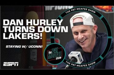 Dan Hurley TURNS DOWN the Lakers! Staying at UConn! | The Pat McAfee Show