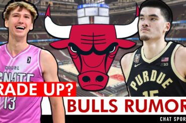 Bulls TRADING UP For Matas Buzelis In 2024 NBA Draft + Zach Edey On Chicago’s Radar? Rumors