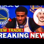 URGENT! WARRIORS MAKE A NEW TRADE! FINALLY A BIG REINFORCEMENT!GOLDEN STATE WARRIORS NEWS