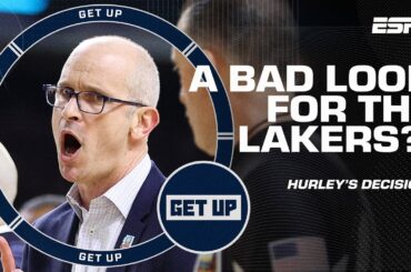 A 'BAD LOOK' for Lakers after Dan Hurley STAYS PUT at UConn?! 👀 | Get Up