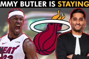 Jimmy Butler STAYING In Miami per Shams Charania! How Do The Heat Improve?