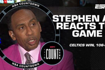 Celtics-Mavericks Game 3 Reaction: I’ve got my broom ready! – Stephen A. | NBA Countdown