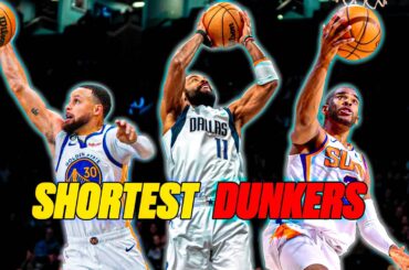NBA "Shortest Dunkers in the League" MOMENTS