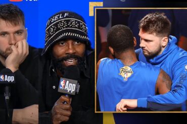 "It's not over until its over"- Luka Doncic & Kyrie Irving Talk Staying Positive & More!