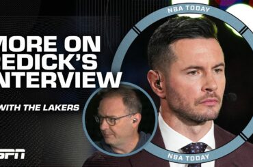 Woj breaks down JJ Redick's upcoming interview with the Los Angeles Lakers | NBA Today