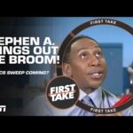 BRING OUT THE BROOMS! 🧹 Stephen is calling for a Celtics SWEEP! | First Take