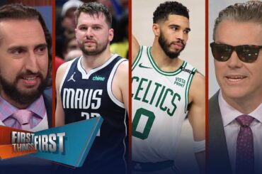 Mavs fall to Celtics in Game 3, Luka fouls out & will BOS complete sweep? | NBA | FIRST THINGS FIRST