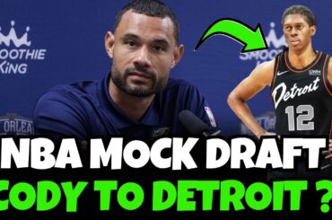 Reacting To Bleacher Report's Latest 2024 NBA Mock Draft | Detroit Pistons Selecting A SF At 5?