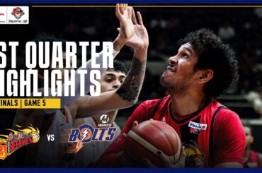 San Miguel vs Meralco | GAME 5 1ST QUARTER HIGHLIGHTS | PBA SEASON 48 PHILIPPINE CUP FINALS