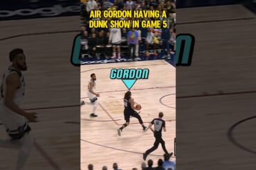 Aaron Gordon putting on HIS OWN Dunk show vs Twolves!👽