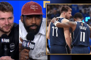 "We're going to believe till the end" - Luka Doncic & Kyrie Irving Talk Staying Alive & More! 🔥