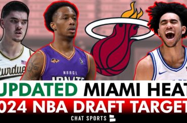 UPDATED Miami Heat NBA Draft Targets Ft. Devin Carter, Ron Holland & Zach Edey