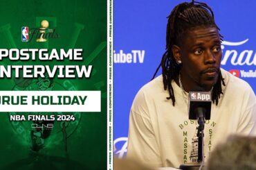 Jrue Holiday: We're Up 3-1 Going Back to Boston | Celtics vs Mavs Finals Game 4