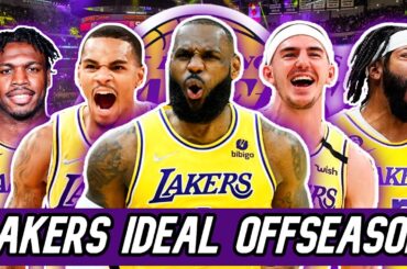 Lakers DREAM OFFSEASON Scenario! | Trades, Free Agency, + Draft! (ft. Dejounte Murray & Alex Caruso)