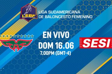 LIVE | Final: Aguada v SESI Araraquara | Women's South American League 2024