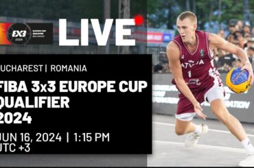 RE-LIVE | FIBA 3x3 Europe Cup Qualifier 2024 | Romania | Day 2 - Session 1