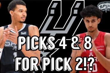 Spurs TRADE UP for Wizards #2 PICK!? San Antonio Spurs News