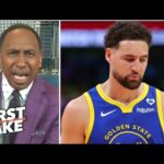 FIRST TAKE | "This is beginning of the END!" - Stephen A. reacts to Klay Thompson unfollows Warriors