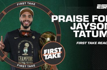 Jayson Tatum deserves all the praise in the world! - Stephen A. on NBA title win 🏆 | First Take