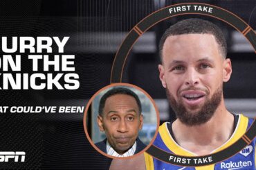 What if Steph Curry got drafted by the New York Knicks?! 😯 Stephen A. weighs in | First Take