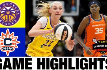 Los Angeles Sparks vs Connecticut Sun Highlights | Women's Basketball | 2024 WNBA