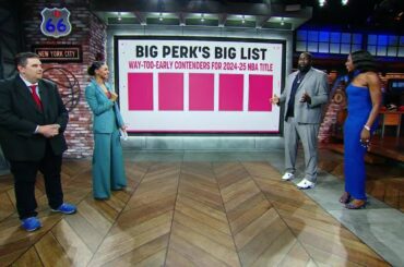 Big Perk’s BIG LIST: Way too early contenders for the 2025 title | NBA Today