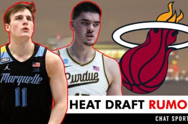 MAJOR Miami Heat Draft Rumors On Zach Edey & Tyler Kolek