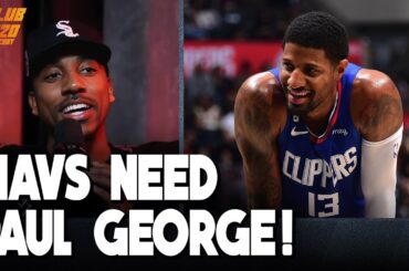 Jeff Teague says Mavericks "NEED Paul George" to help Luka Doncic and Kyrie Irving | Club 520