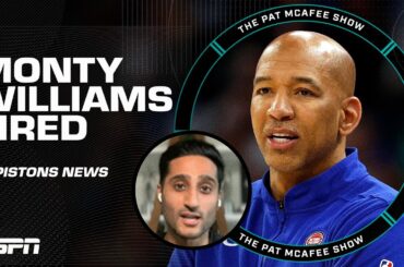Shams details Pistons firing Monty Williams with 5 years, $65M+ left on his deal | Pat McAfee Show