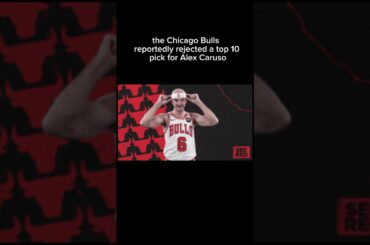 Chicago Bulls Reject Top 10 Pick For Alex Caruso. Bulls Refuse To Rebuild! #chicagobulls #nba