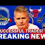 JUST HAPPENED! WARRIORS MAKING 3 SUCCESSFUL TRADES! ANNOUNCED NOW! GOLDEN STATE WARRIORS NEWS