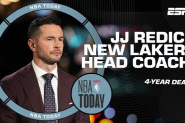 There's a lot of UPSIDE! - Woj on Lakers making JJ Redick new head coach 🙌 | NBA Today
