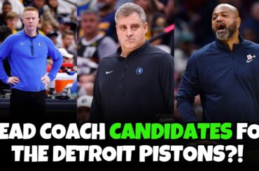 Detroit Pistons Have Officially Started Their Head Coaching Search | Three Names To Look Out For?