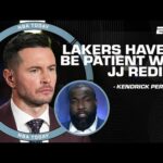 The Lakers have NO CHOICE but to be patient with rookie head coach JJ Redick! - Perk | NBA Today