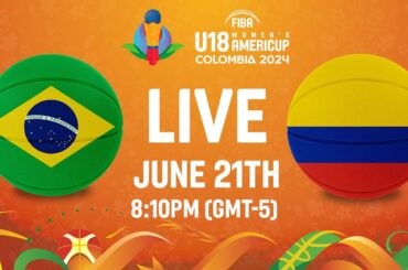 QUARTER-FINALS: Brazil v Colombia | Full Basketball Game | FIBA U18 Women's AmeriCup 2024