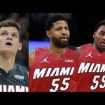 NBA TRADE RUMORS!! Miami Heat Trading For Paul George? Walker Kessler + Isaiah Stewart Trade Rumors