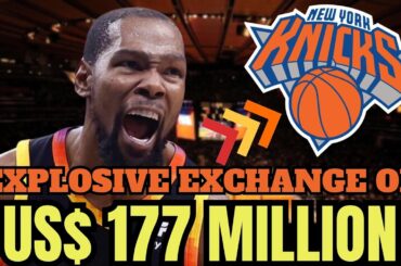 Surprising Exchange | Knicks and Suns Discuss Sending Kevin Durant to New York! New York Knicks News