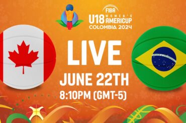 SEMI-FINALS: Canada v Brazil | Full Basketball Game | FIBA U18 Women's AmeriCup 2024