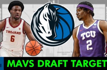 Dallas Mavericks Draft Targets At Pick No. 58 Ft. Bronny James & Emanuel Miller | NBA Draft Rumors
