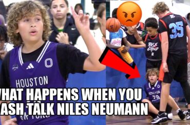 DON’T MESS WITH NILES NEUMANN!! Responds to Trash Talker with 30 BALL!