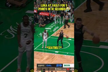 Jaylen really hit Luka with the SEATBELT taunt after LOCKING HIM UP!😭🔒