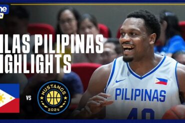 GILAS PILIPINAS vs TAIWAN MUSTANGS | GILAS HIGHLIGHTS | SEND OFF FRIENDLY MATCH | JUNE 24, 2024