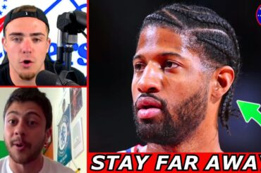 Clippers Fan WARNS Sixers About Signing Paul George To Max Contract!