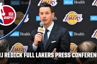 JJ Redick introduced as Los Angeles Lakers head coach [FULL PRESS CONFERENCE] | NBA on ESPN