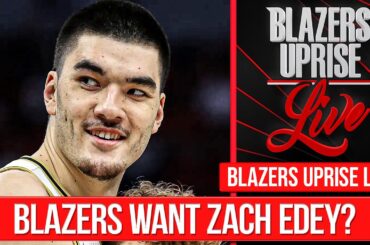 The Blazers Want Zach Edey at 7?! Latest Mock Draft, Rumors and Predictions | Blazers Uprise Live