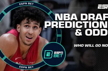 WHO TO BET No. 1 overall in the NBA Draft? 👀 Zaccharie Risacher (-250) LOOKS GOOD 🤑 | ESPN BET Live