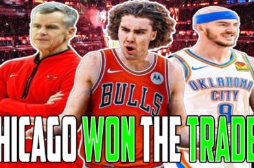 The Josh Giddey Trade Was Critical For The Chicago Bulls Future!