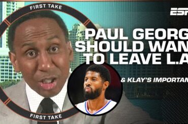 LISTEN TO ME! 🗣️ Stephen A. urges PG-13 to leave LA Clippers 👀 | First Take