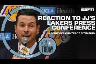 Takeaways from JJ Redick’s Lakers press conference + How will he evolve the Lakers?  | NBA Today