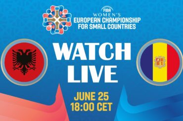 ALB v AND | Full Basketball Game | FIBA Women's European Championship for Small Countries 2024